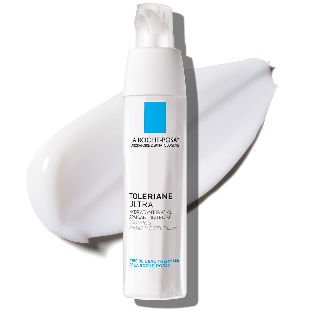 La Roche-Posay Toleriane Dermallergo Ultra Soothing Repair Face Moisturizer for Sensitive Skin, Gentle Moisturizing Face