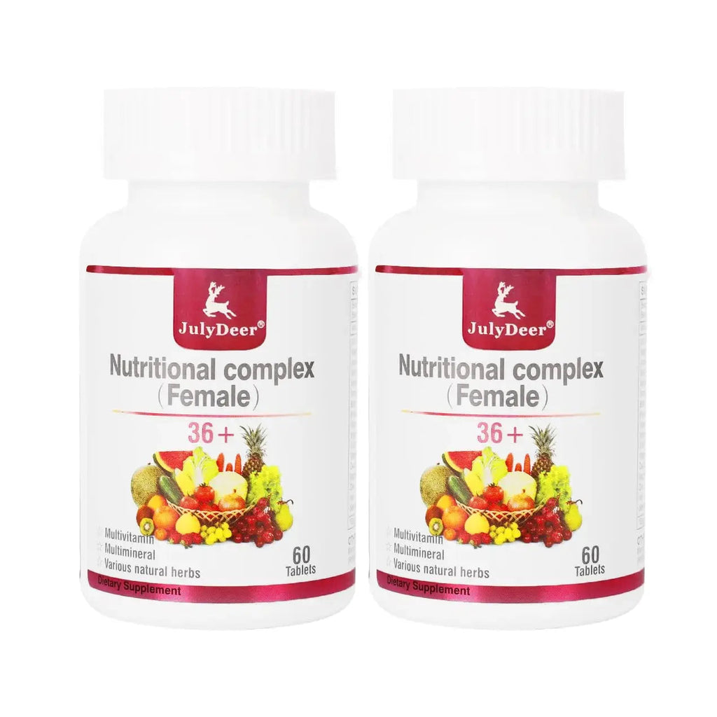 JulyDeer One Daily Tablet Multivitamin for Women - Complete Multimineral with Vitamin A, C, D, E and B-Complex, Zinc & More for Women's Immunity JulyDeer Au supplements