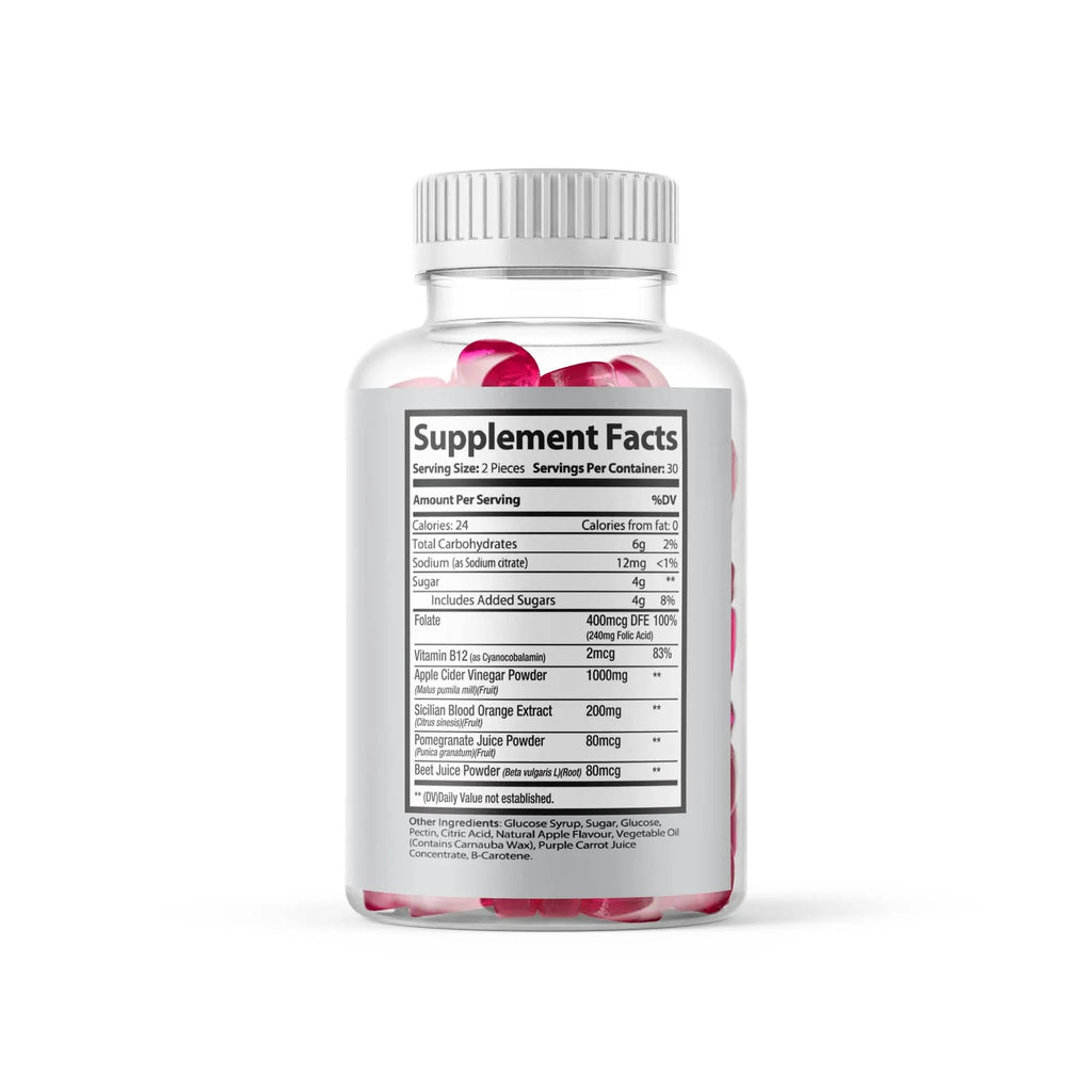 Max-Bio Slimming Gummies It Works with Apple Cider Vinegar and Sicilian Blood Orange Extract Max-Bio Au supplements