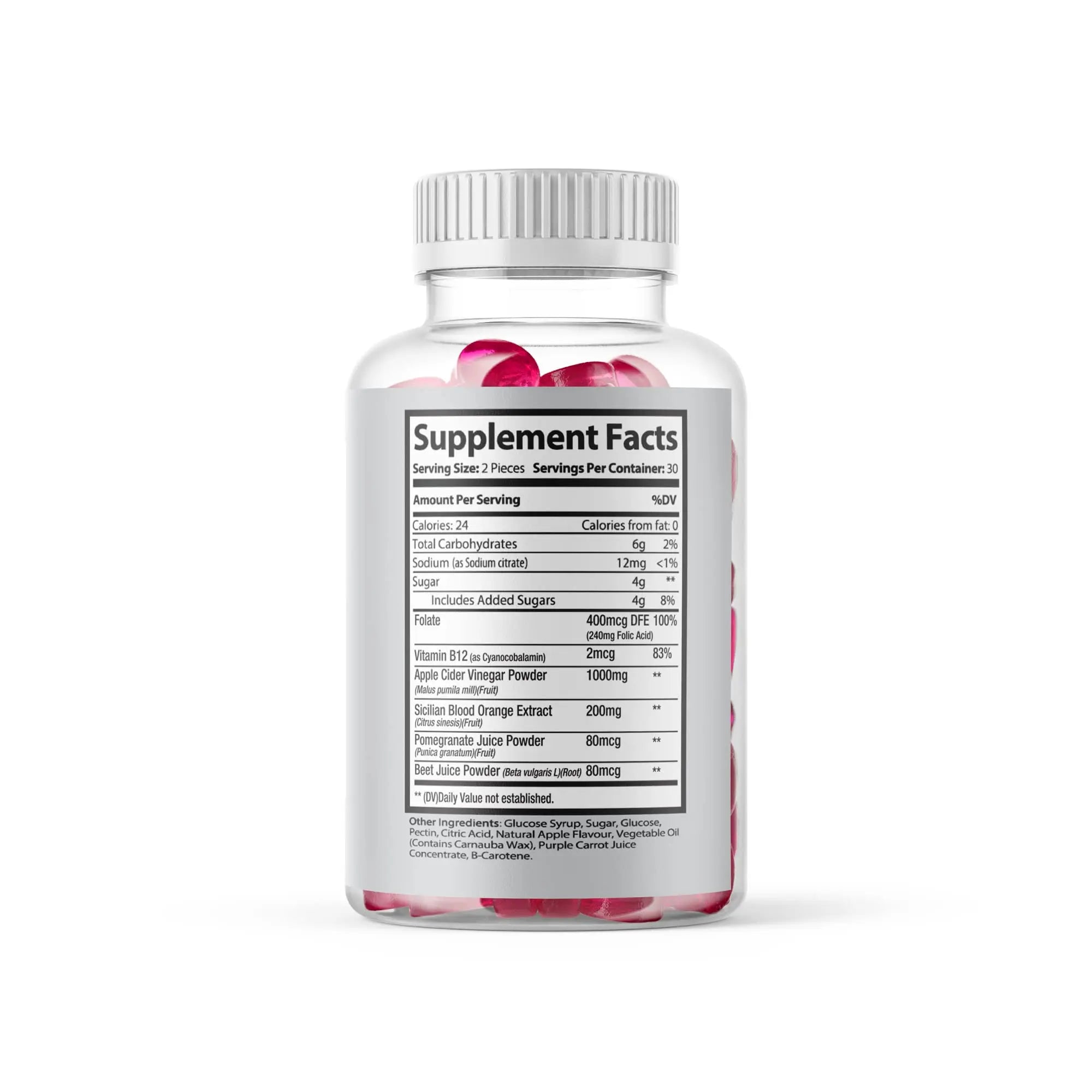 Max-Bio Slimming Gummies It Works with Apple Cider Vinegar and Sicilian Blood Orange Extract Max-Bio Au supplements