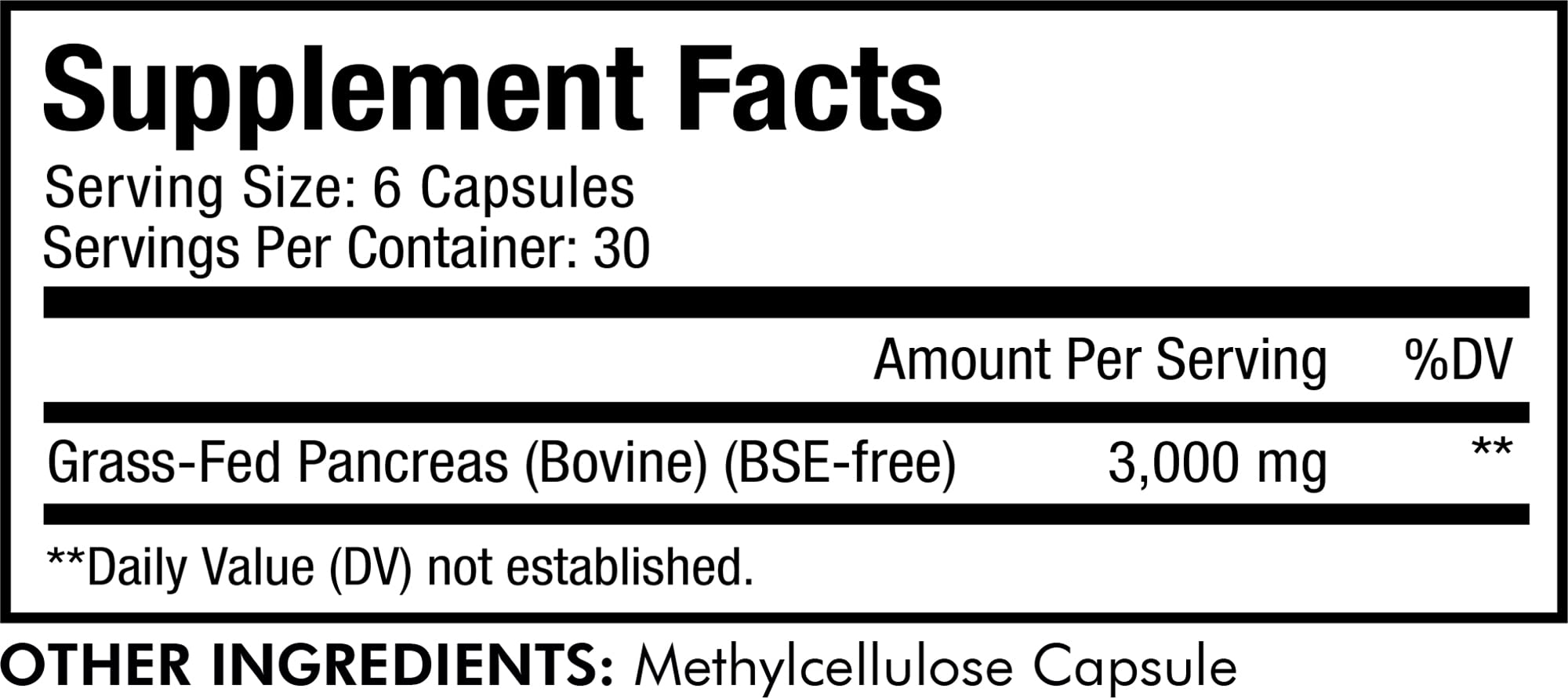 Codeage Grass Fed Beef Pancreas Supplement Glandulars - Freeze Dried, Non-Defatted Desiccated Beef Pancreas Pills – Pancreatic Enzymes Diet Meat - Pasture Raised Bovine Vitamins - 180 Capsules Codeage Au supplements