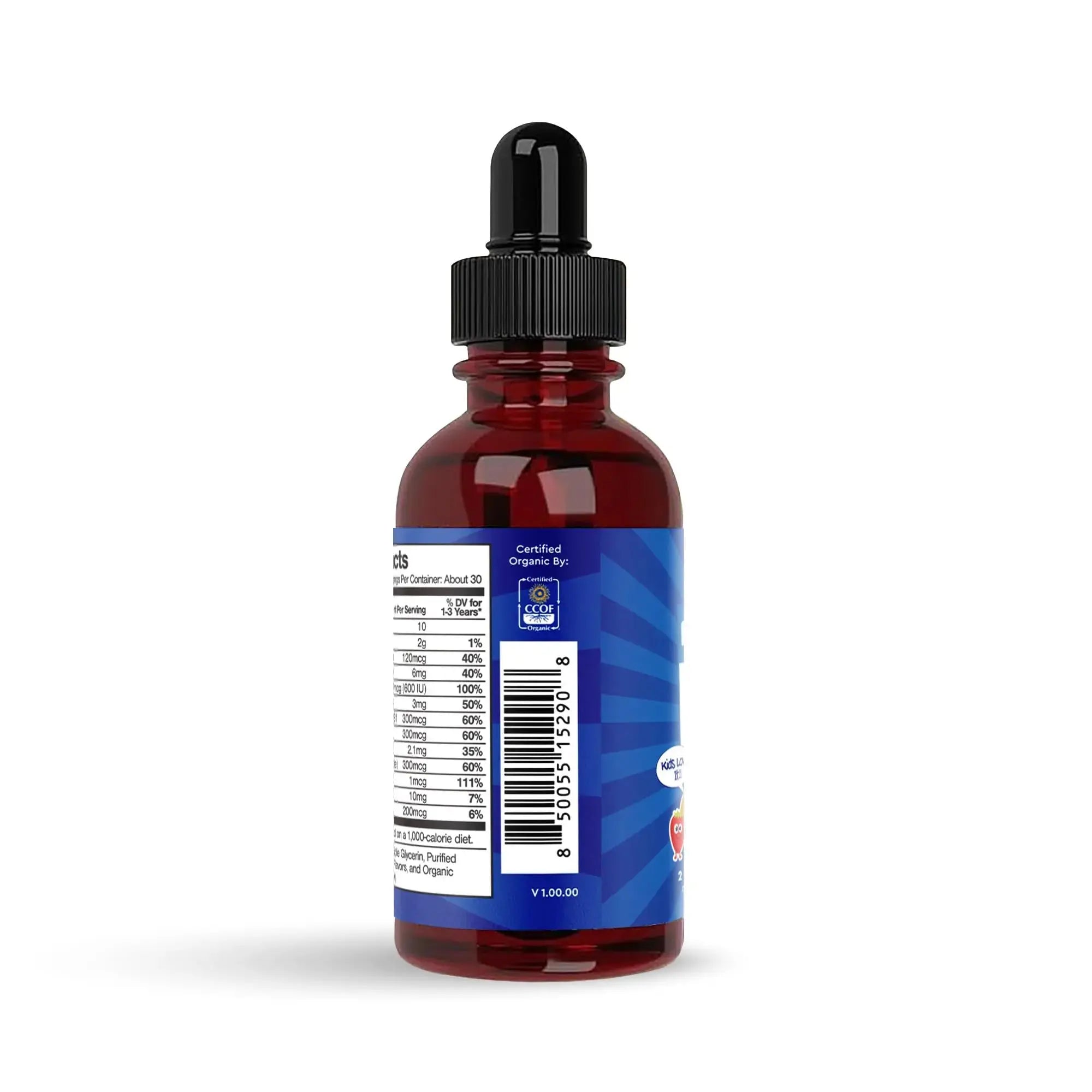 Feel Great Vitamins Organic Multivitamin Liquid Drops for Toddlers & Kids | Daily Essential Nutrients for Healthy Growth | The Feel Great Vitamin Company Au supplements