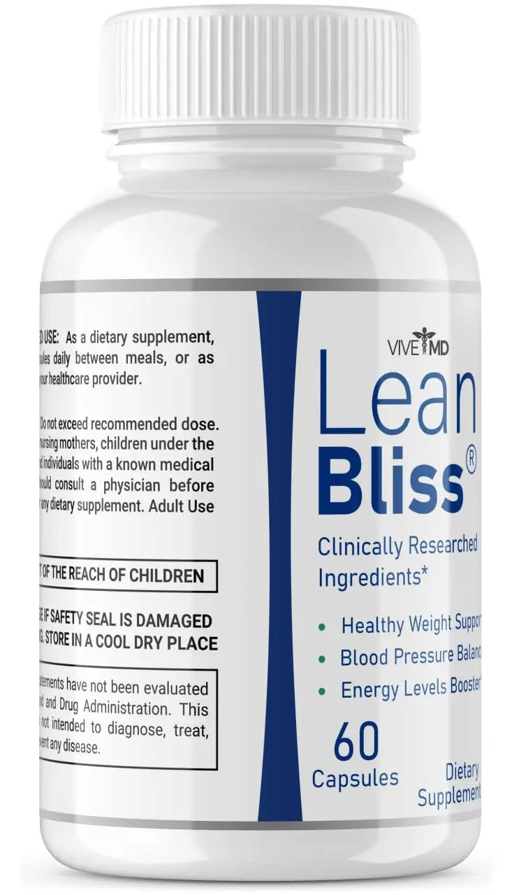Lean Bliss Official Formula for Maximum Strength - Natural Slim Capsule Advanced Metabolism VIVE MD Au supplements
