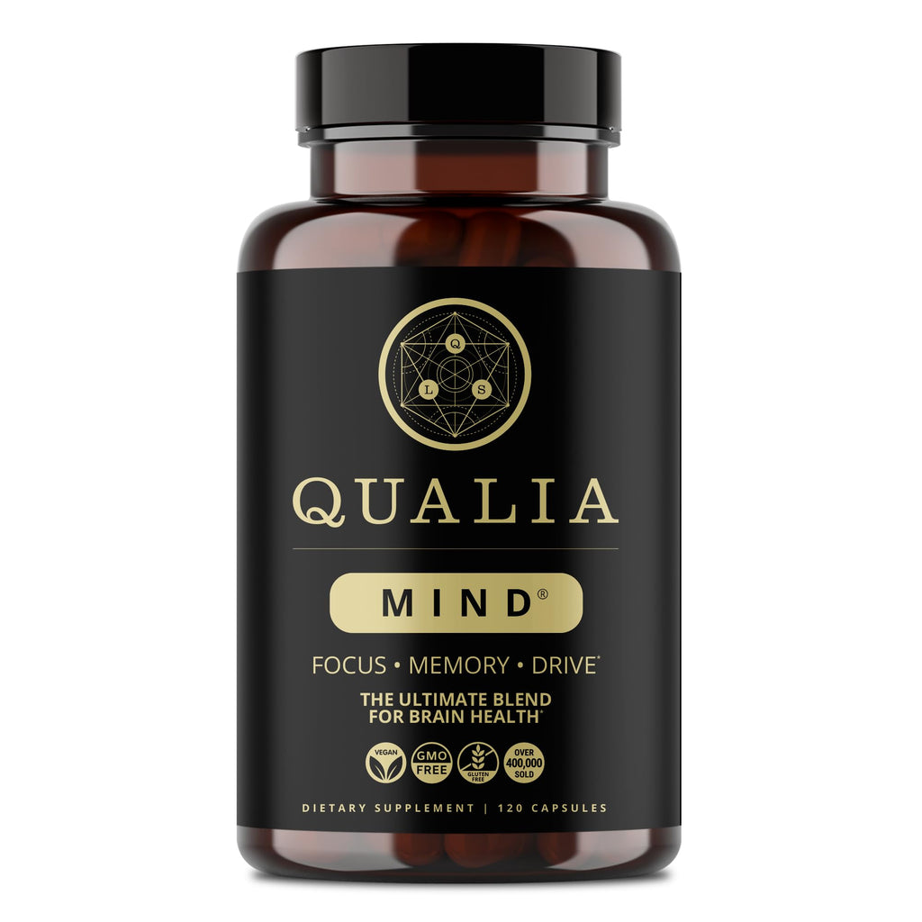 Qualia Life Sciences Qualia Mind | The Ultimate Blend for Brain Health* | Doctor-Formulated Nootropic to Fuel Focus & Concentration* | Supports Long Term Brain Health| Maintain Drive & Productivity QUALIA LIFE SCIENCES Au supplements