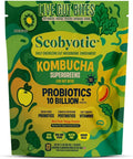 Scobyotic® Kombucha Supergreens Live Gut Bites – 10 Billion CFU Probiotics + Prebiotics & Postbiotics – Kombucha & Supergreens – Freeze-Dried Probiotic Supplement Scobyotic Au supplements