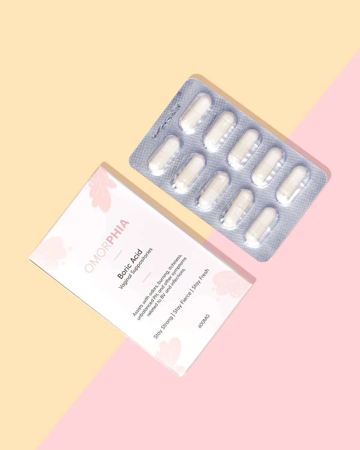 Omorphia Boric Suppositories - Powerful and Effective Approach - Promotes a Healthy Enviroment Shop Omorphia Au supplements