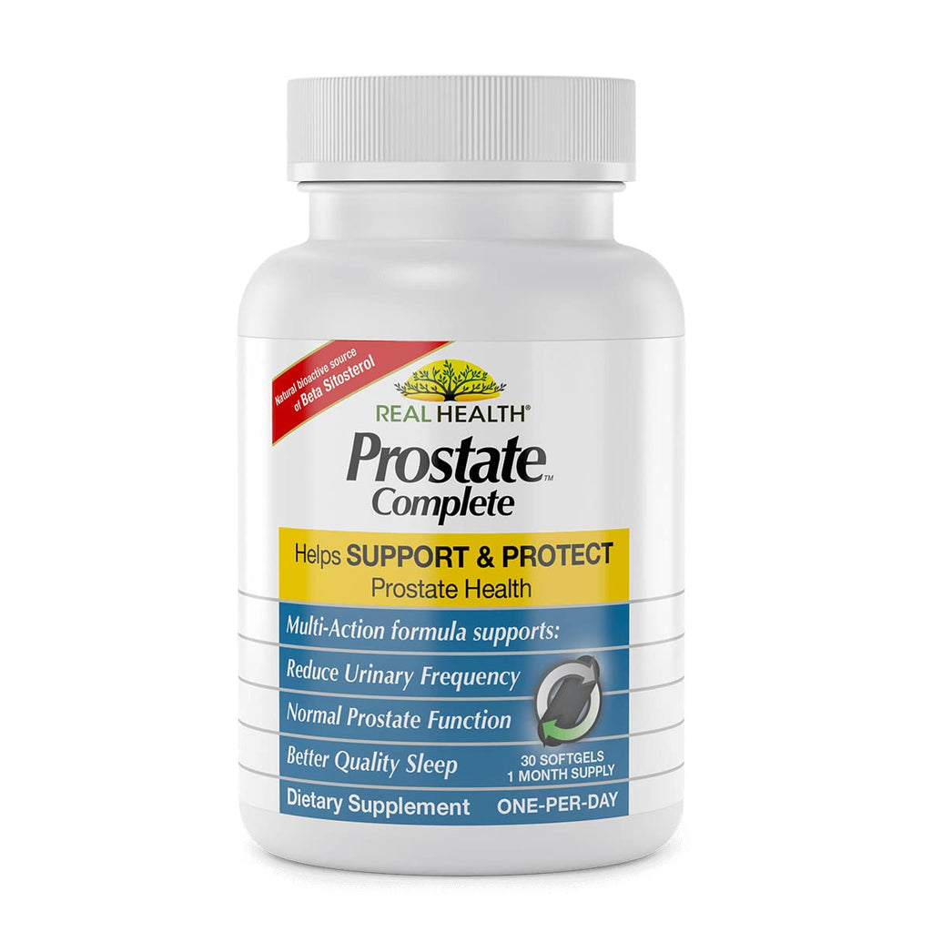 Real Health The Prostate Formula - Prostate Health Supplements for Men, Saw Palmetto Formula for Healthy Bladder and Urinary Support,