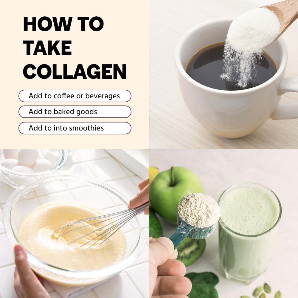 Cevitol Marine Collagen Peptides - Hydrolyzed Ultra-fine Collagen Powder for Women & Men, Hyaluronic Acid, Biotin, Vitamin C, for Skin, Hair, Nails, Joints