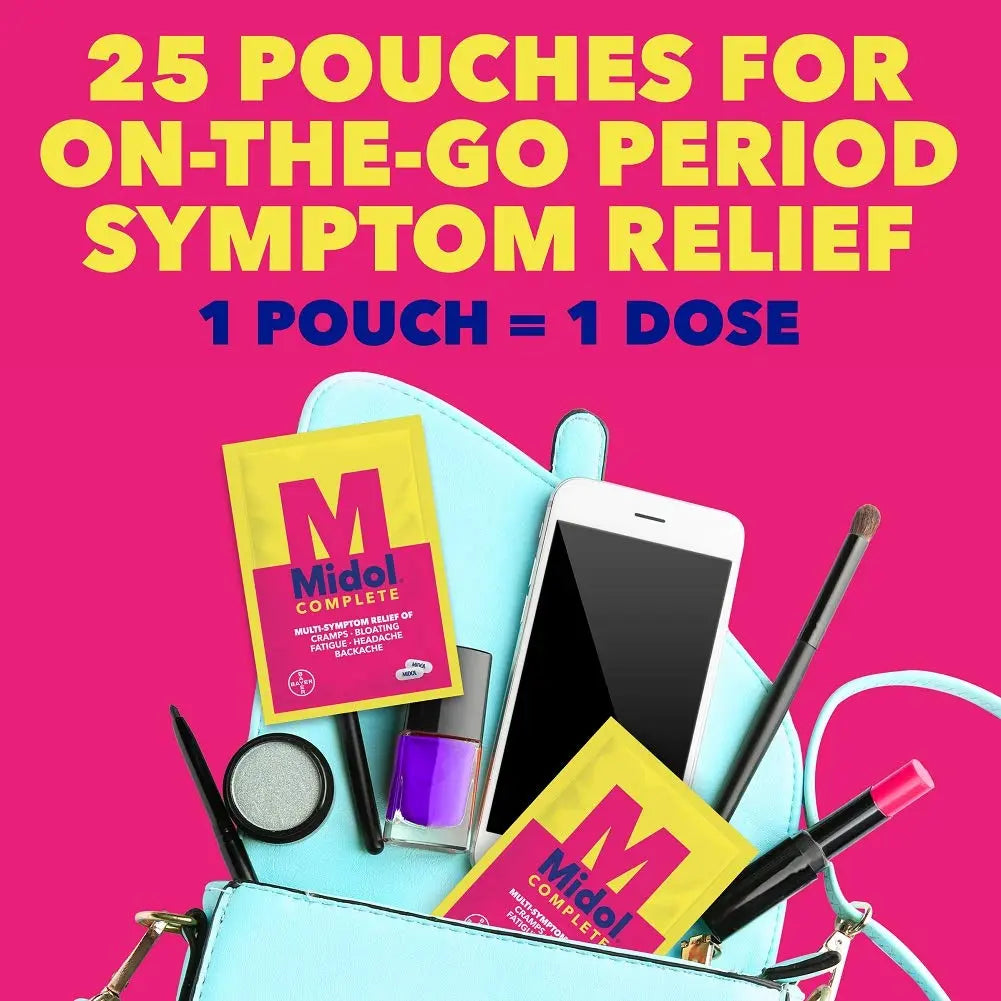 Midol Complete Caplets with Acetaminophen for Menstrual Symptom Relief - 50 Count Midol Au supplements