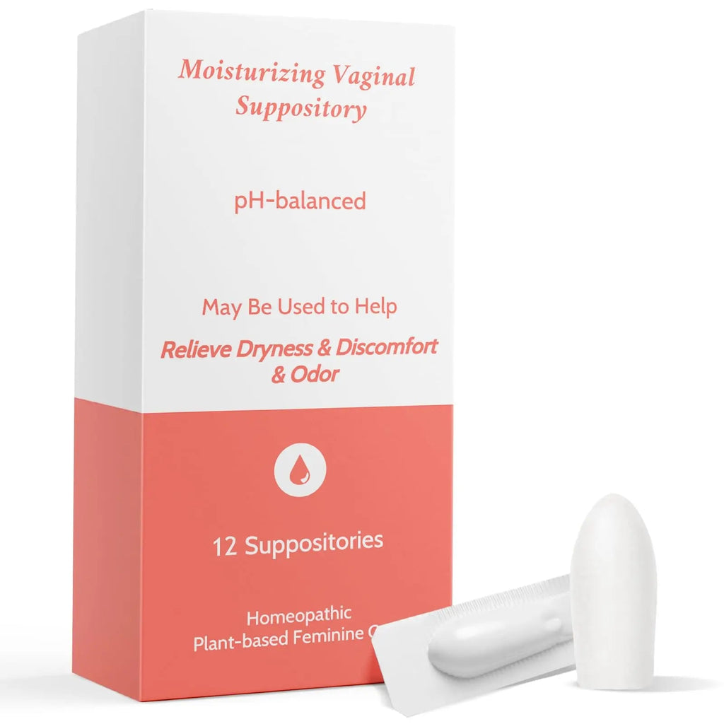 Vaginal Moisturizing Suppositories for Lasting Hydration & Comfort | Balances pH, Soothes Dryness Vagiria Au supplements