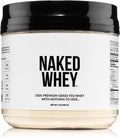 NAKED Whey 1Lb - Only 1 Ingredient, Grass Fed Whey Protein Powder, NSF Certified, Undenatured, No Gmos, No Soy, Gluten Free