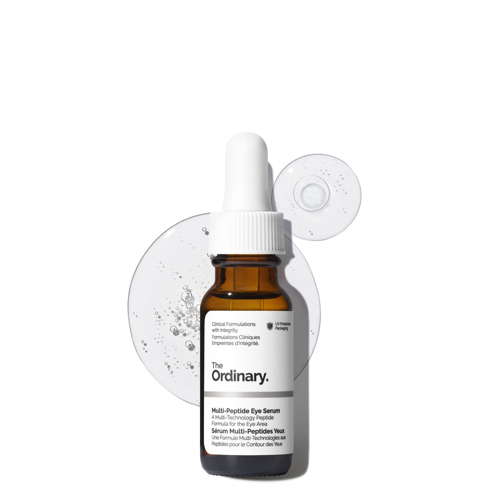 The Ordinary Multi-Peptide Eye Serum, Anti-Aging Formula for Crow’s Feet, Dark Circles & Puffiness, 0.5 Fl Oz