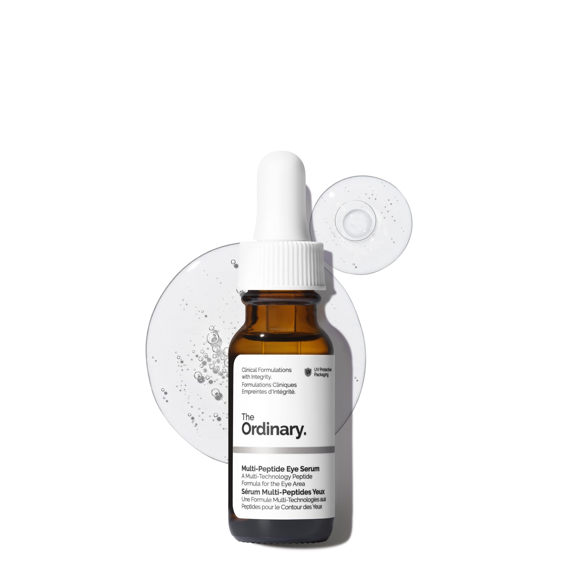 The Ordinary Multi-Peptide Eye Serum, Anti-Aging Formula for Crow’s Feet, Dark Circles & Puffiness, 0.5 Fl Oz