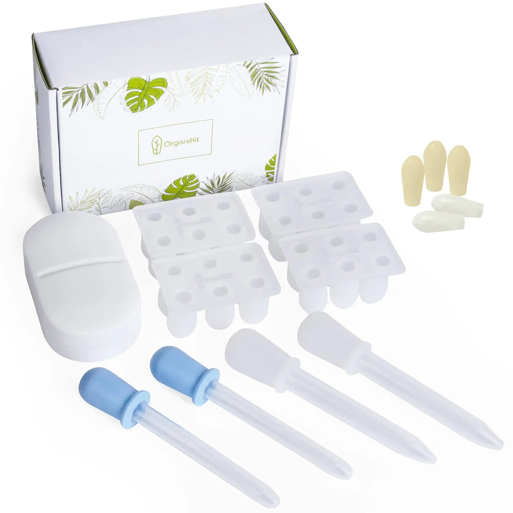 OrganiKit's Reusable Suppository Mold Kit - Eco-Friendly, 2ML, Silicone, Suppository Molds OrganiKit Au supplements