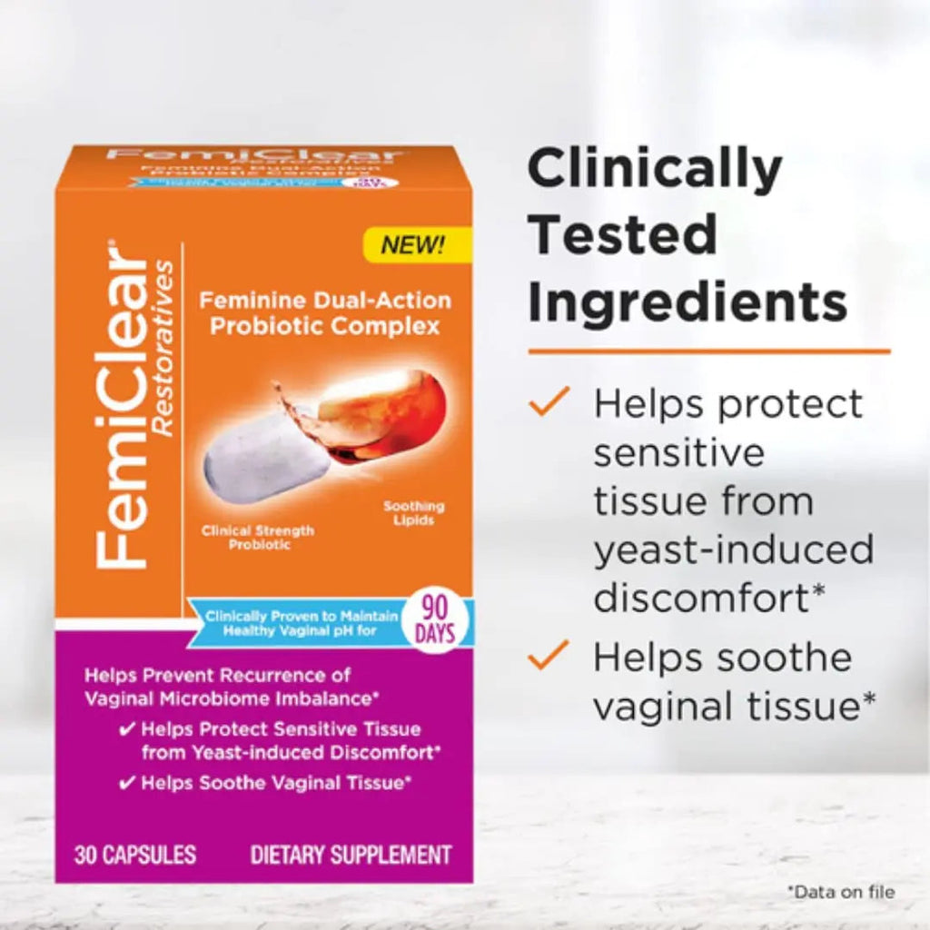 FemiClear 1-Day Dose Restoratives Complex Probiotic Bundle FemiClear Au supplements