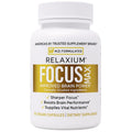 Relaxium FocusMax, Brain & Focus Health Supplement, Mental Clarity Support, Proven Concentration, Focus, Memory,