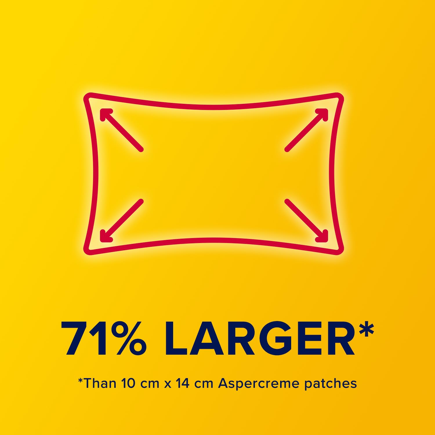 Aspercreme Lidocaine Pain Relief Patch XL for Back, Neck & Shoulder Pain, Topical Patches with Max-Strength 4% Lidocaine & Flexible Fabric Numbs Away Pain, 3 Ct. Aspercreme Au supplements