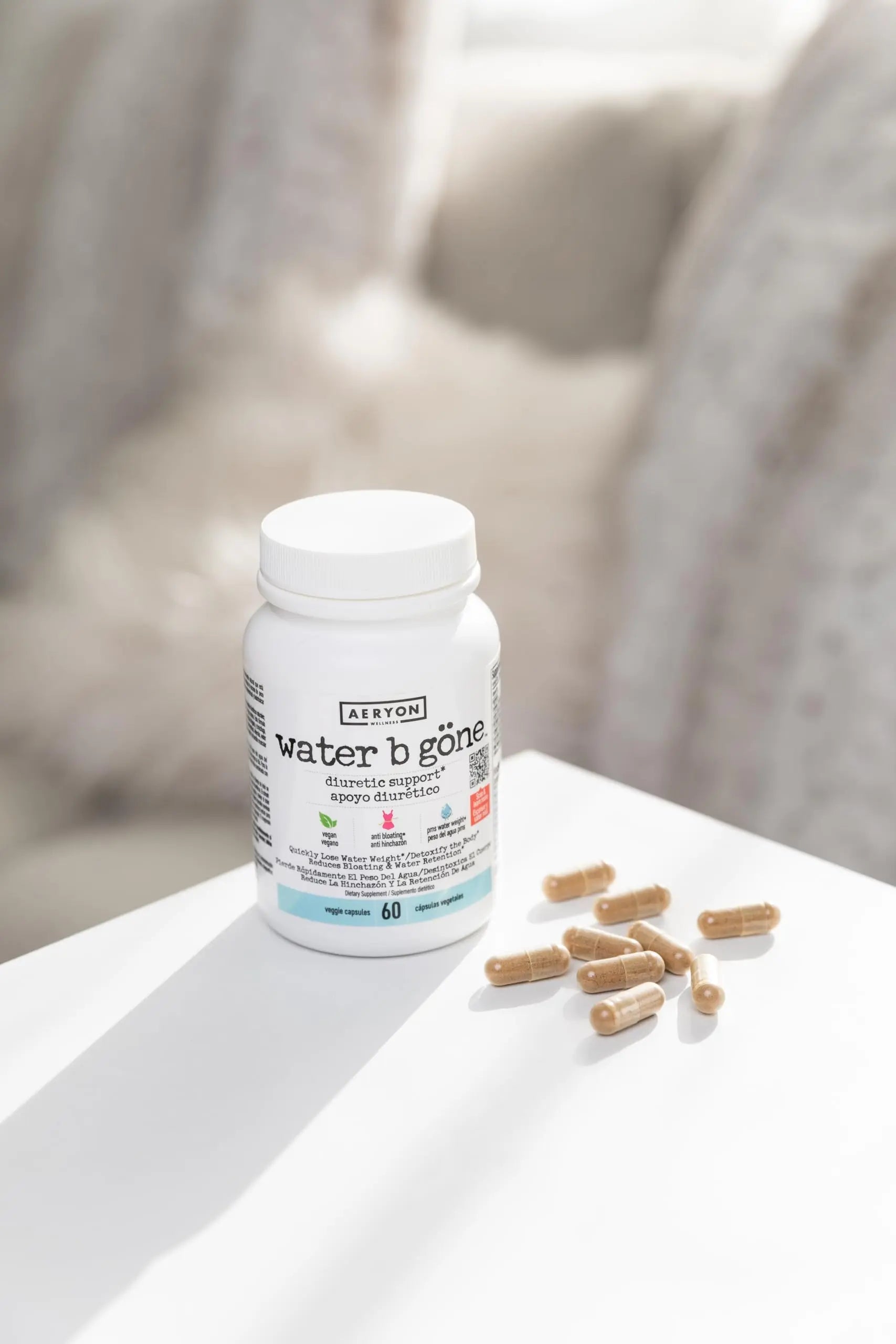Water B Gone – Diuretic Pills for Women – Reduce Water Retention and Bloating – Find PMS Aeryon Ashlie Wellness Au supplements