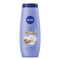 NIVEA Nourishing Shea Butter Body Wash with Nourishing Serum, Moisturizing Body Wash for Women
