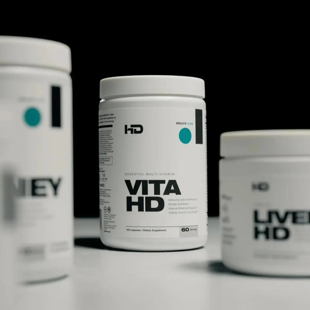 HD MUSCLE VitaHD Essential Multivitamin | Athlete-Specific Vitamins, Minerals, & Nutrients | Organic Mushroom Blend HD MUSCLE Au supplements