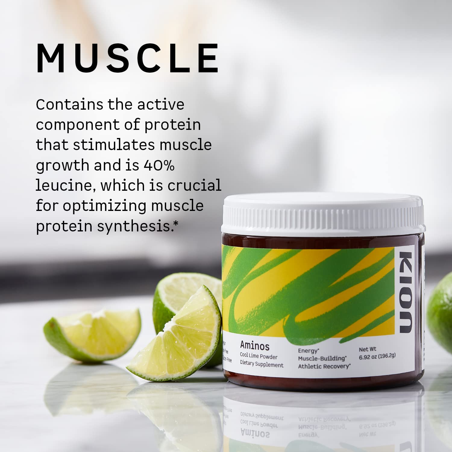 Kion Aminos Essential Amino Acids Powder - Amino Acid Nutritional Supplements, Aminos Powder, Essential Amino Energy No Caffeine, EAAs Amino Acids Powder