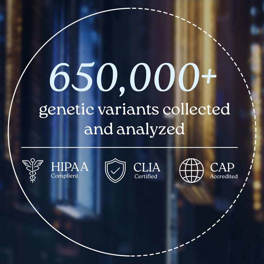 GenoPalate Nutrition DNA Test Kit | 100+ Optimal Foods & Tailored Diet | Genetic Health Report & Personalized Wellness | Macro & Micronutrient Recommendations | Stress & Eating Insights GenoPalate Au supplements