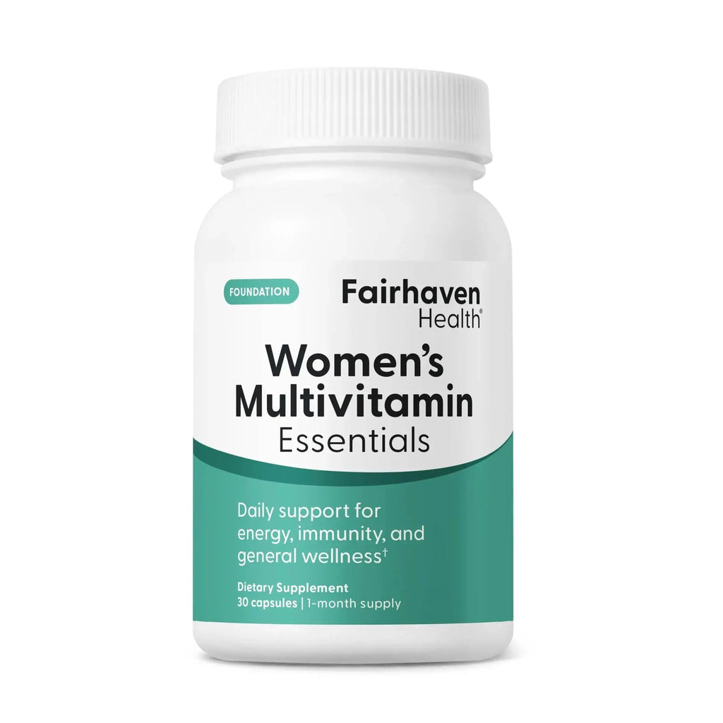 Fairhaven Health Womens Multivitamin Essentials | Once Daily Multivitamin for Women Support for Energy, Immune Health, Eye Health, Hormone Balance | Fairhaven Health Au supplements