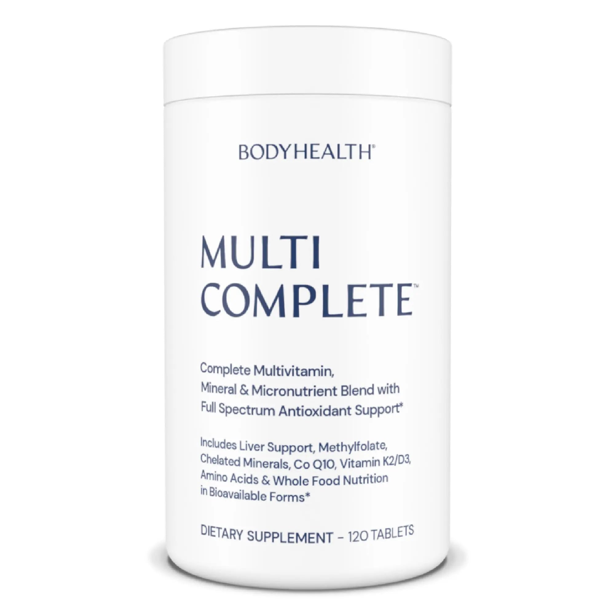 BodyHealth Multi Complete (120 Ct) Daily Multivitamin for Men and Women with Whole Foods, Minerals, Antioxidants BodyHealth Au supplements