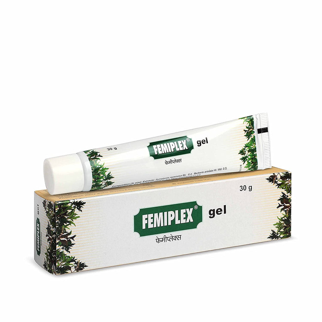 Ifra Charak Pharma Femiplex Gel for Vaginal infections, itching and foul smell - 30 gms (Pack of 2) Ifra Au supplements