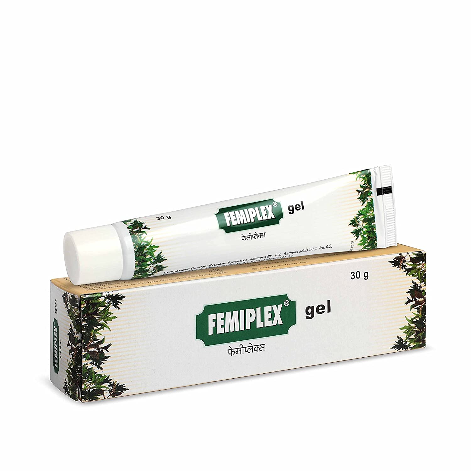 Ifra Charak Pharma Femiplex Gel for Vaginal infections, itching and foul smell - 30 gms (Pack of 2) Ifra Au supplements