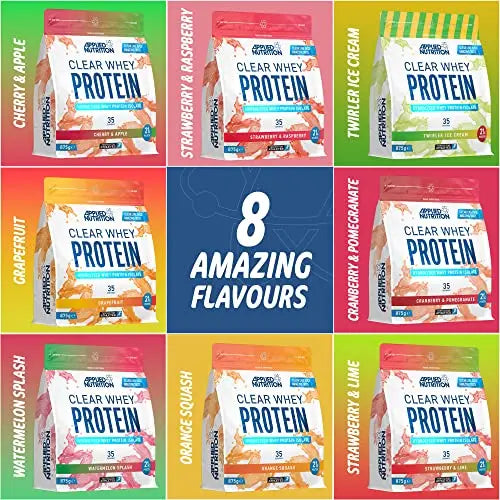 Applied Nutrition Clear Whey Isolate - Whey Protein Isolate, Refreshing High Protein Powder Applied Nutrition Au supplements