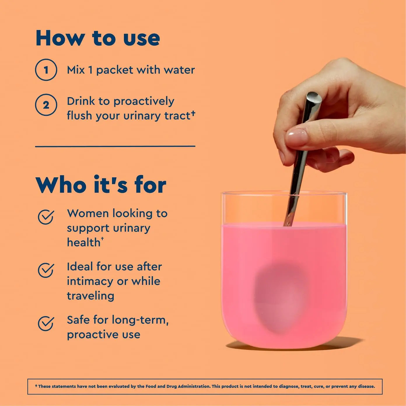 Uqora Flush - Urinary Tract* with D-Mannose, Vitamin C, Vitamin B6, Potassium, Magnesium & Calcium - Gluten-Free & Vegan - Pink Lemonade Flavor - 10 Packets (1 Pack) Uqora Au supplements