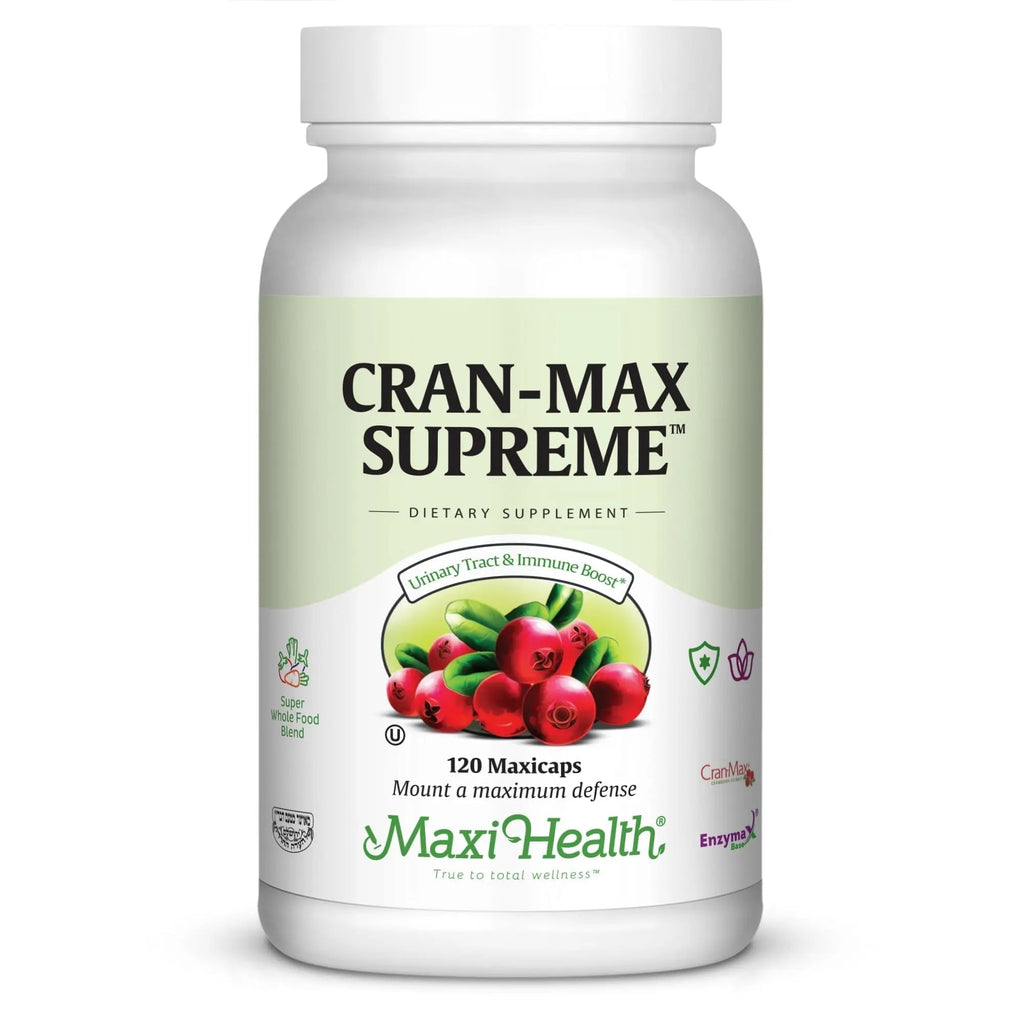 Maxi Health Cranberry Supplement for Urinary Tract & Immune Boost – Cranberry Pills for Women and Men with MSM & Oregano – 120 Capsules Maxi Health Au supplements