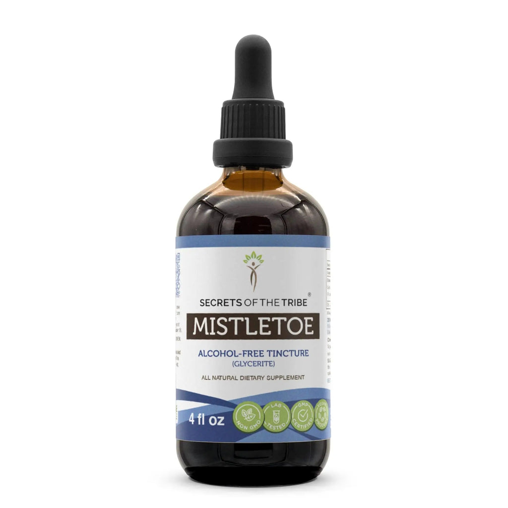 Secrets of the Tribe Mistletoe Tincture Alcohol-Free Liquid Extract, Mistletoe Secrets of the Tribe Au supplements