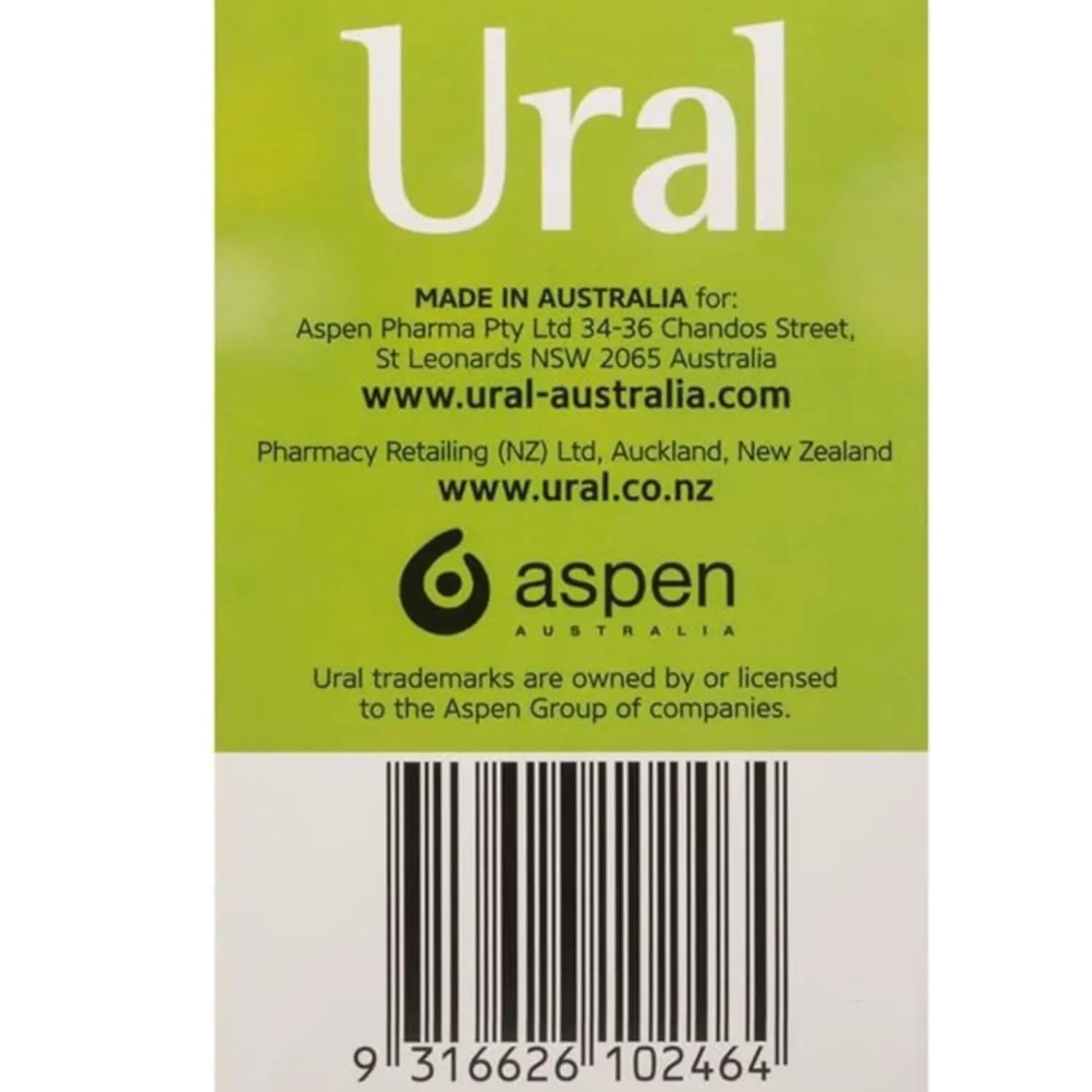 Ural Effervescent Powder 4G * 28 Sachets Urinary Alkalinizer Cystitis Relief Ural Au supplements