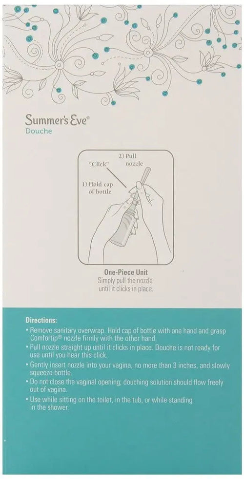 (Pack of 4 Bottles) Summer's Eve Fresh Scent Douche Vinegar & Water, Feminine Wash, 4.5oz Bottles Summer's Eve Au supplements