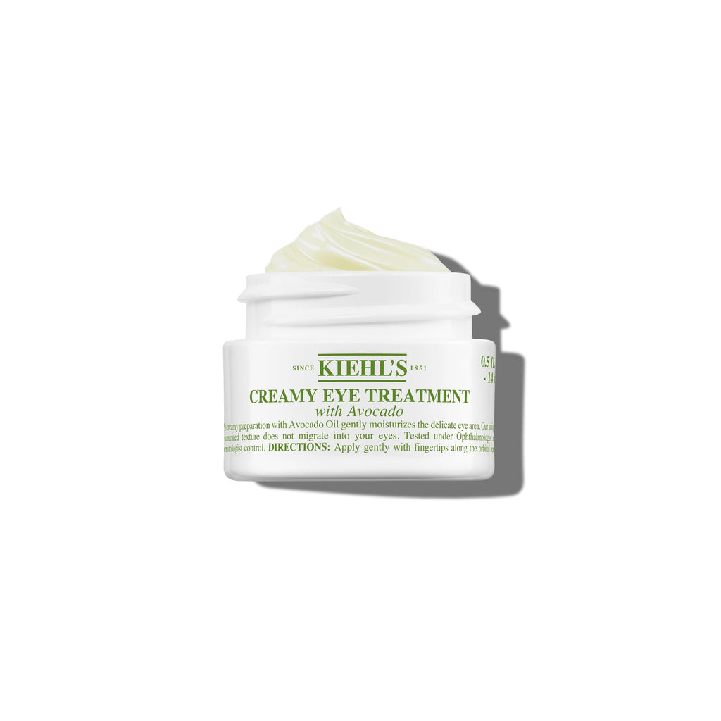 Kiehl's Avocado Eye Treatment, Nourishing and Hydrating Eye Cream, Avocado Oil and Caffeine to Energize and Invigorate Skin, Tired Eyes