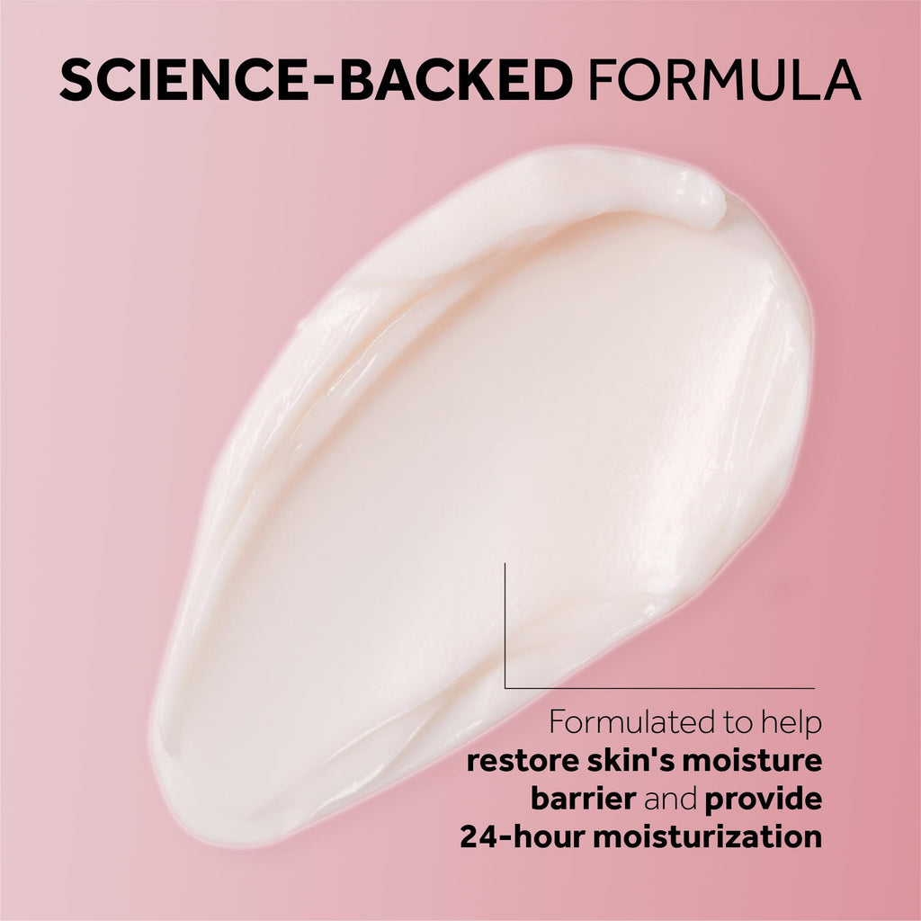 No7 Restore & Renew Multi Action Night Cream for Face & Neck - Nighttime Face Moisturizer with Collagen Peptides