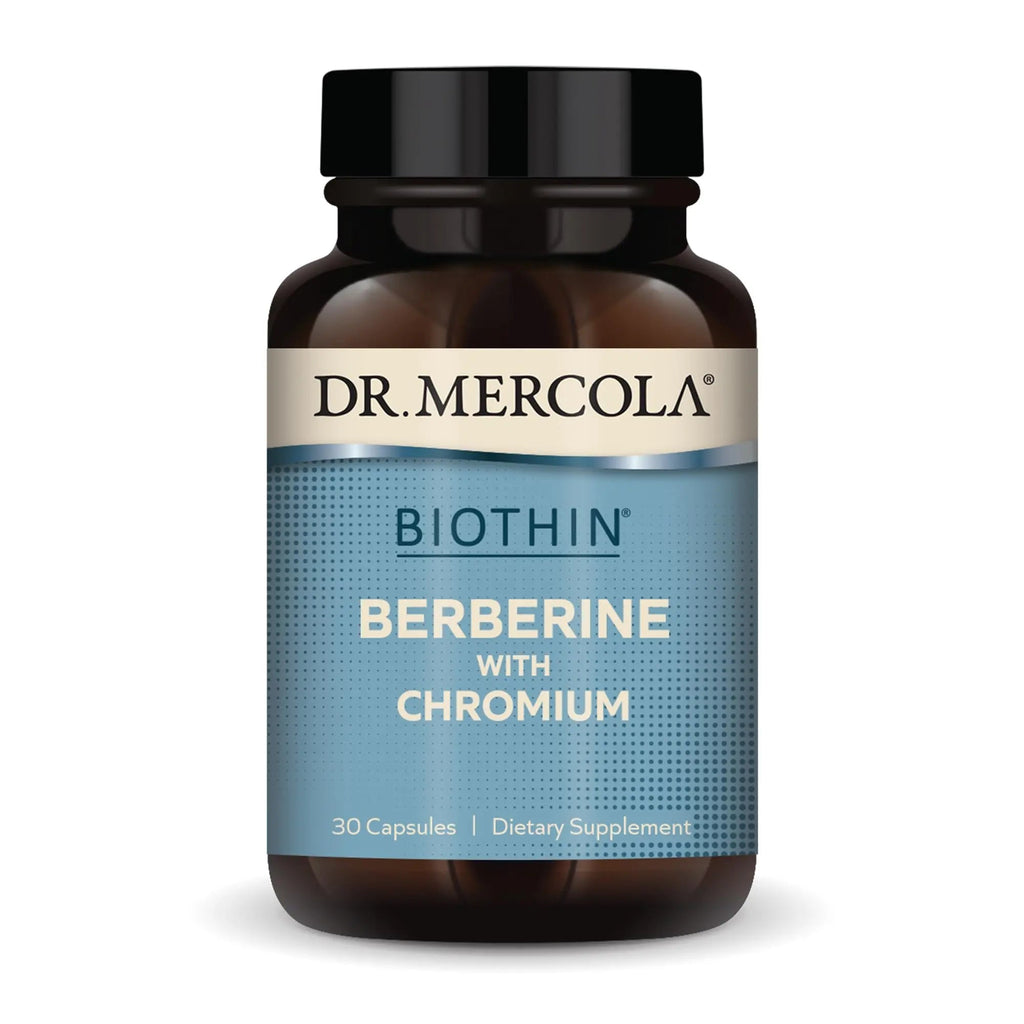 Dr. Mercola Biothin Berberine with Chromium, 30 Servings (30 Capsules), Dietary Supplement Dr. Mercola Au supplements