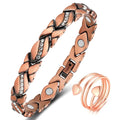 Vicmag Copper Bracelet for Women 99.9% Solid Pure Copper Valentine's Day Gift for Her with Adjustment Tool Vicmag Au supplements