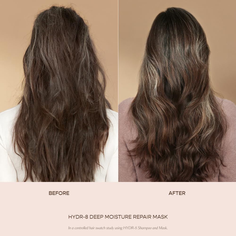 VEGAMOUR HYDR-8 Deep Moisture Repair Mask, Deep Conditioner Hair Mask Formulated Without Sulfates for Dry, Damaged, Frizzy Hair, Floral & Vanilla Scent, 5 fl. oz. VEGAMOUR Au supplements
