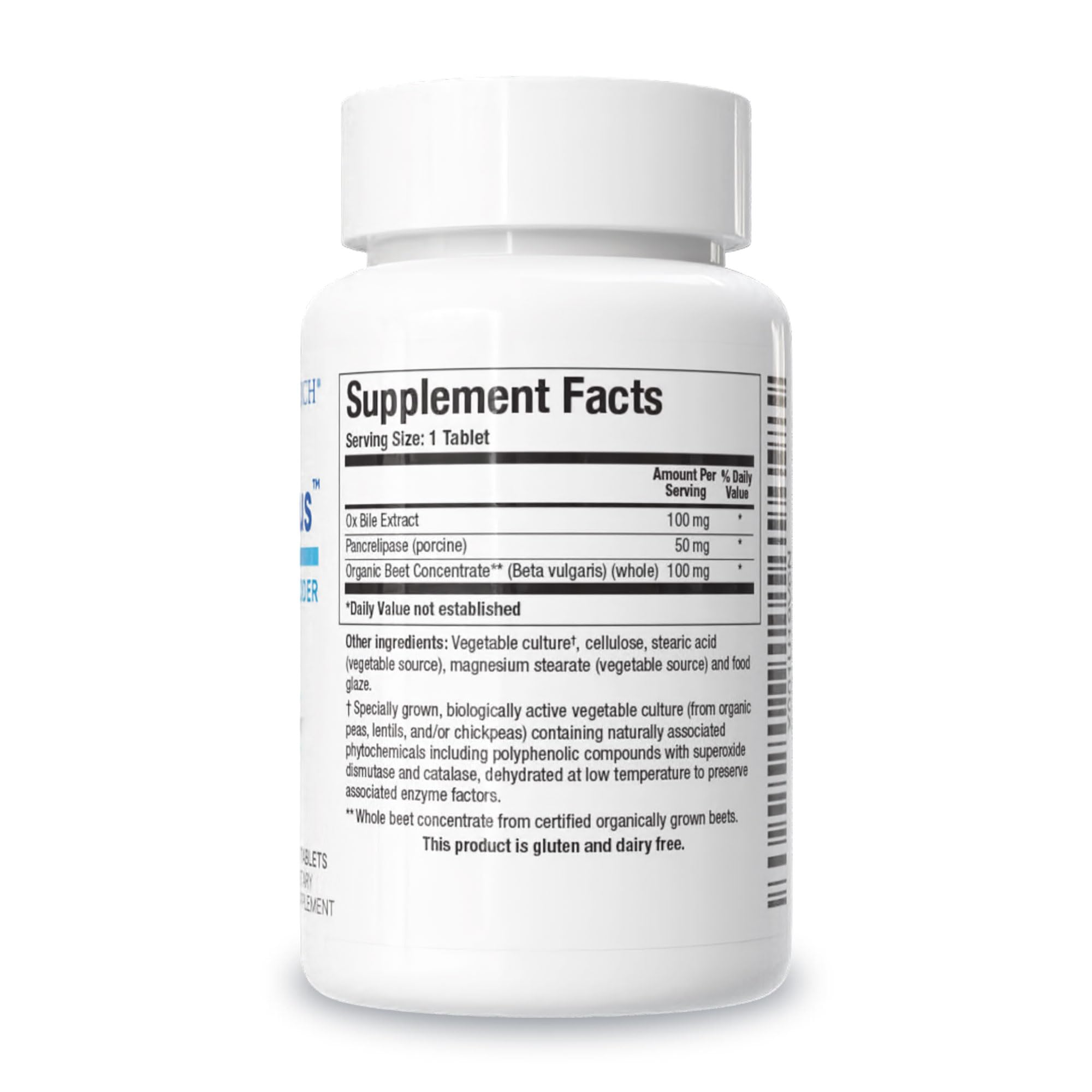 Biotics Research Beta-Plus™ Nutritional Ox Bile Salts Digestive Enzymes Supplement for Bile Production for No Gallbladder-Supports Overall Liver Function,