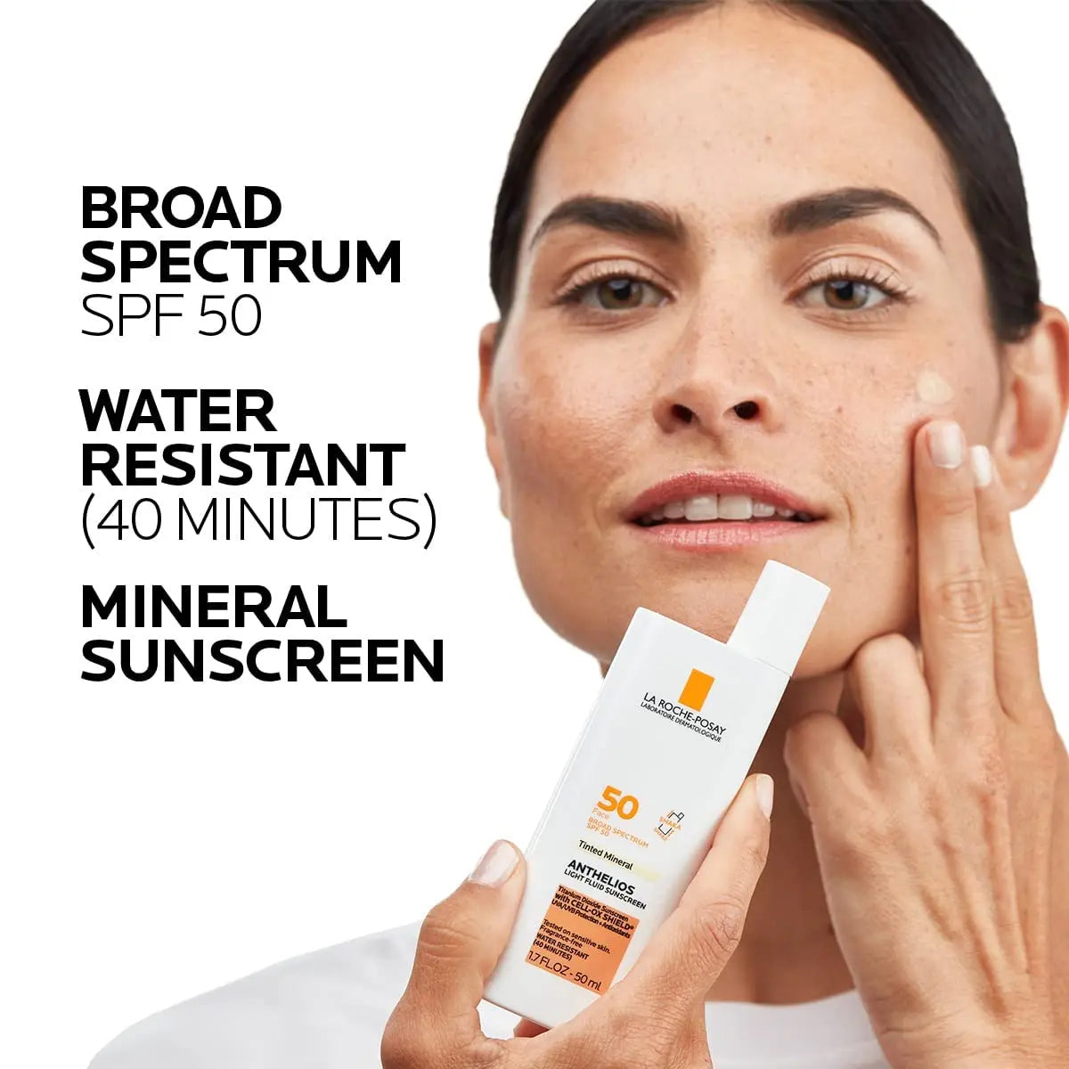 La Roche-Posay Anthelios Tinted Sunscreen SPF 50, Ultra-Light Fluid La Roche-Posay Au supplements