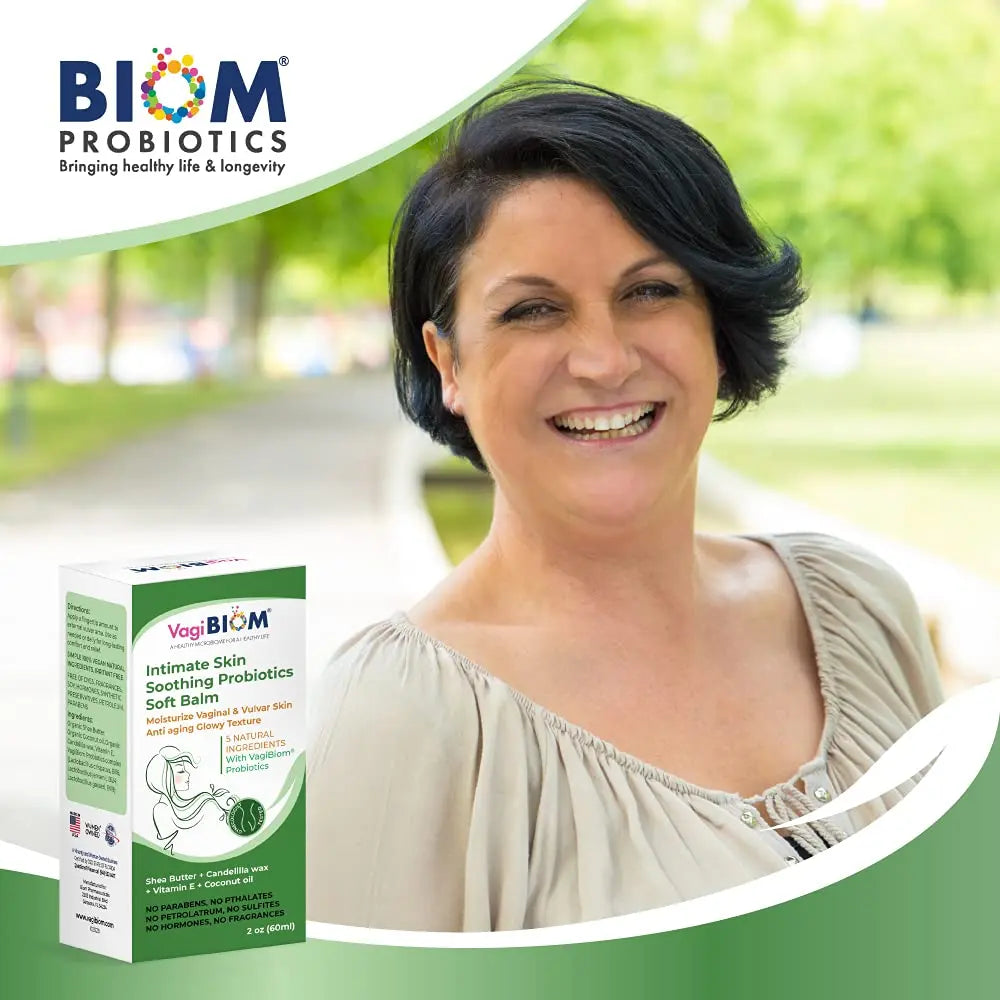 Intimate Skin Soothing Probiotics Soft Balm SheaButter with VagiBiom Lactobacillus crispatus Biom Probiotics Au supplements