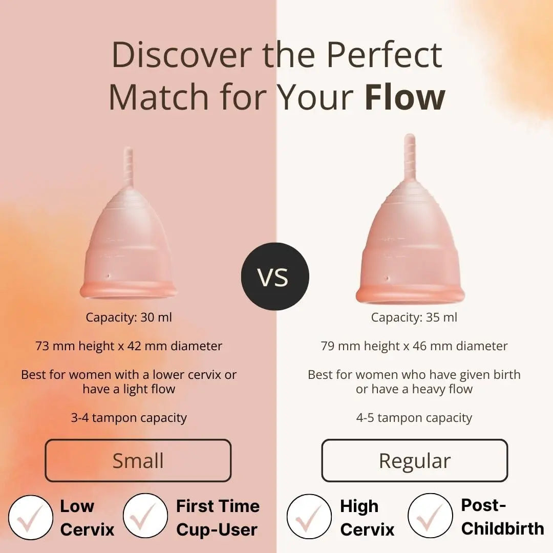 Flow Fairy Reusable Menstrual Cup with Applicator for Easy Insertion- 100% Medical Grade Silicone Period Cup Flow Fairy Au supplements