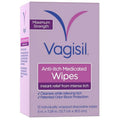 Vagisil Anti-Itch Medicated Wipes, Maximum Strength 12 ea (Pack of 12) Vagisil Au supplements