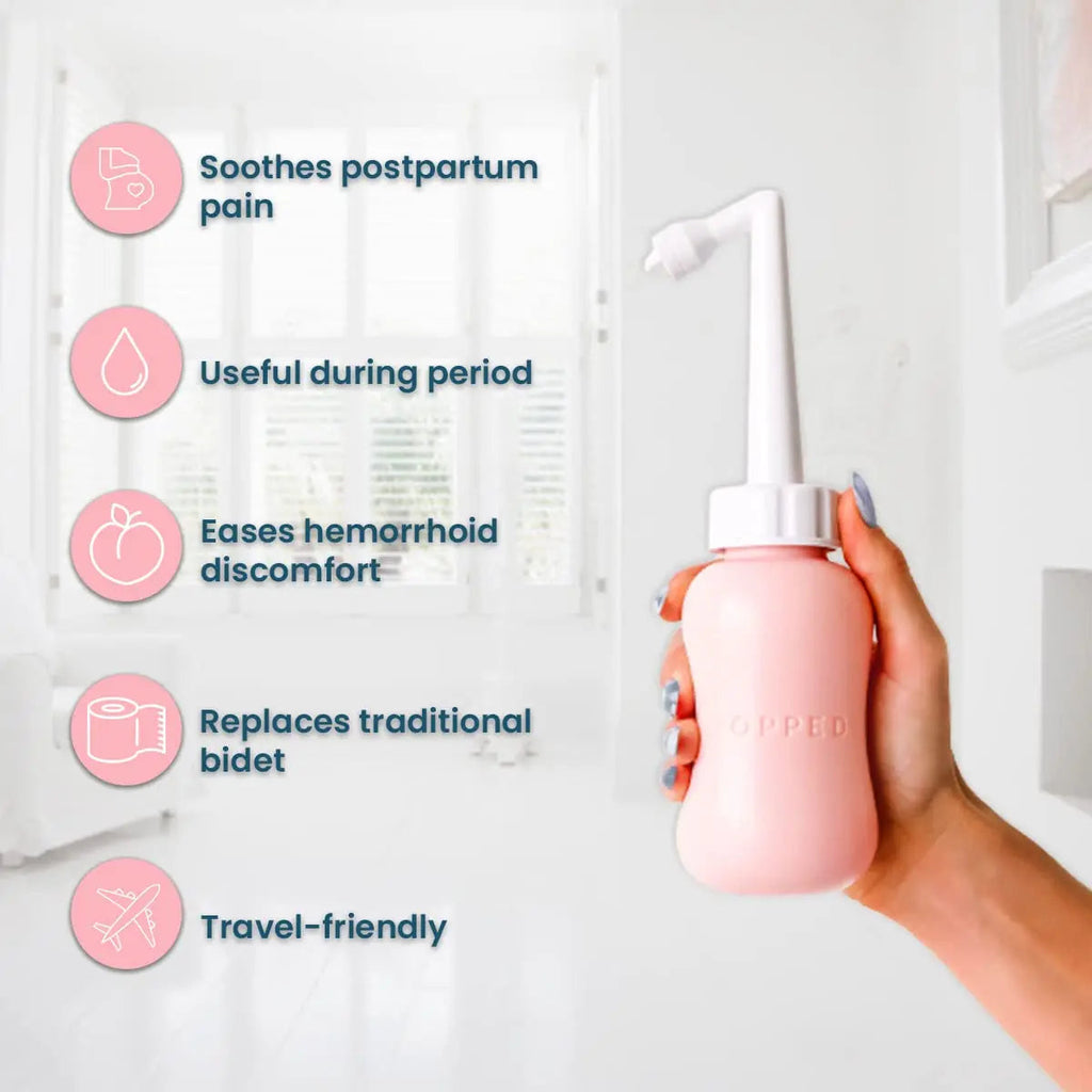 Popped Peri Bottle for Postpartum Care | Portable Bidet | Spray Bottle for Pain Relief, Tears POPPED Au supplements