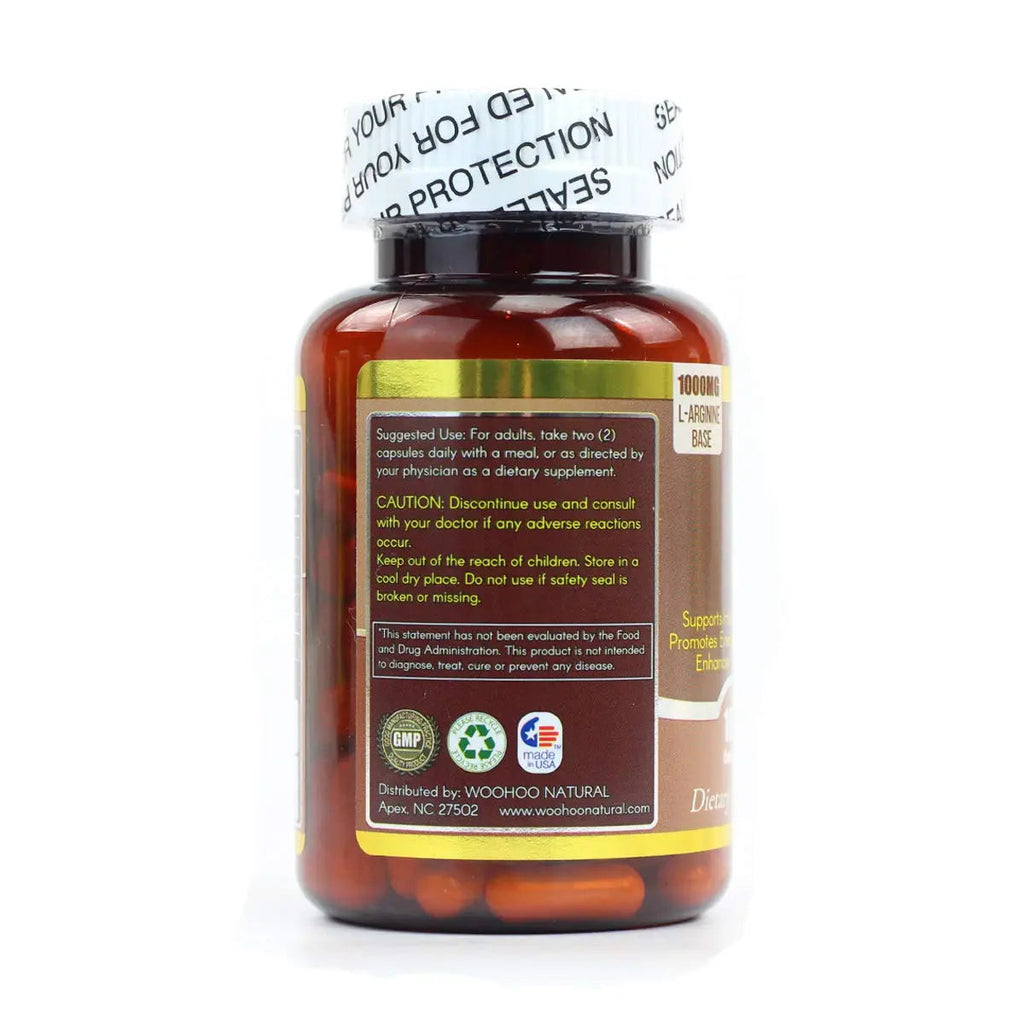 WooHoo Natural Nitric Oxide Synthase NOS 100 Capsules WOOHOO Au supplements