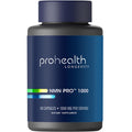 ProHealth NMN Pro 1000 (60 Capsules) Clinically Studied Uthever® NMN. NAD+ Precursor for Cellular Energy, Mitochondrial Support & Healthy Aging.